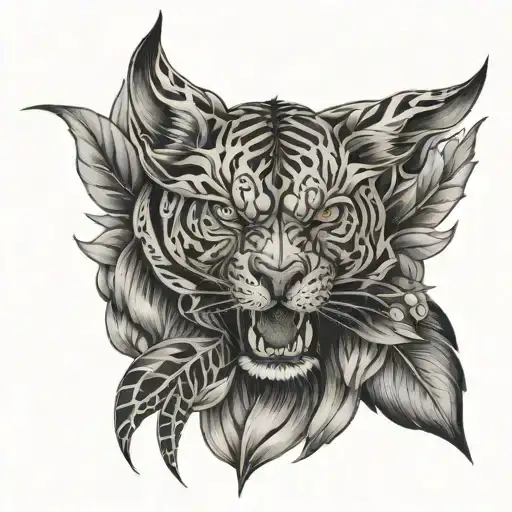 shedding skin tattoo design idea