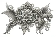 Matthew 19:26 tattoo design idea