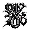 2006 Roman Numerals tattoo design idea