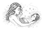 Miscarriage tattoo design idea