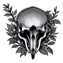 Pubic tattoo design idea