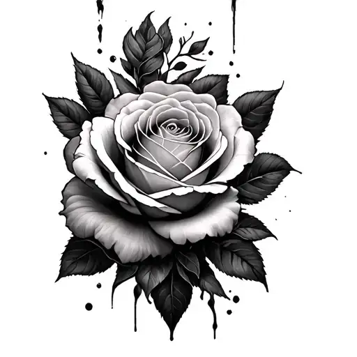 03, кардиограмма, cold mind - hot heart of Rosa tattoo design idea