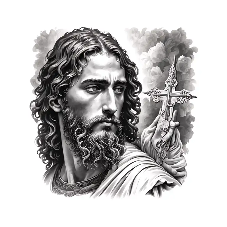 Christian tattoo design idea