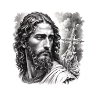 Christian tattoo design idea