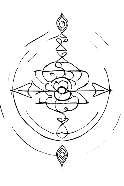 Sanskrit mantra tattoo design idea