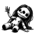 Voodoo Doll tattoo design idea