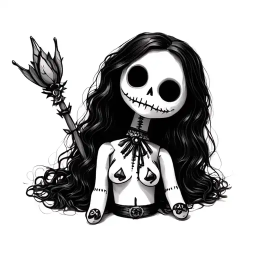 Voodoo Doll tattoo design idea