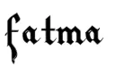 "fatma" tattoo design idea