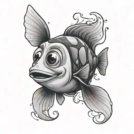 baby dory tattoo design idea