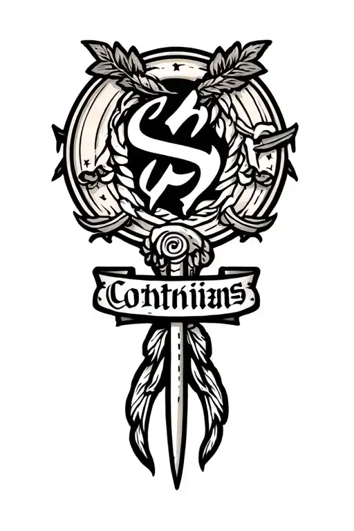 Corinthians logo tattoo design idea