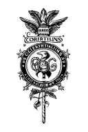 Corinthians logo tattoo design idea