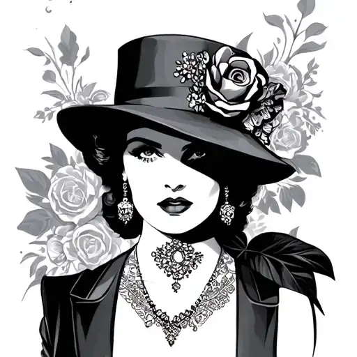 Great Gatsby tattoo design idea