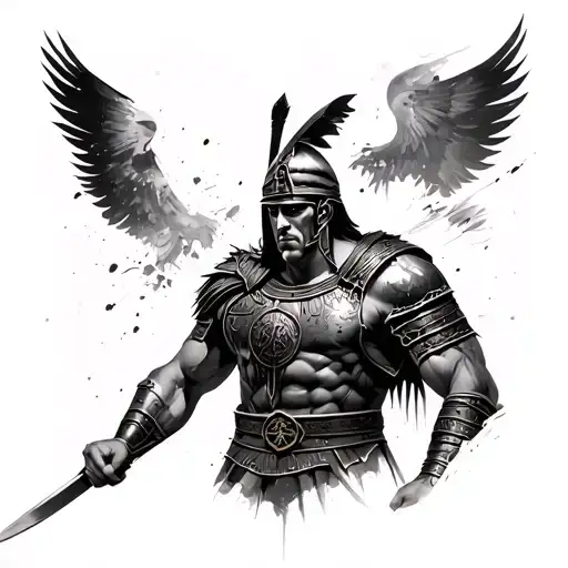 Gladiator Movie tattoo design idea
