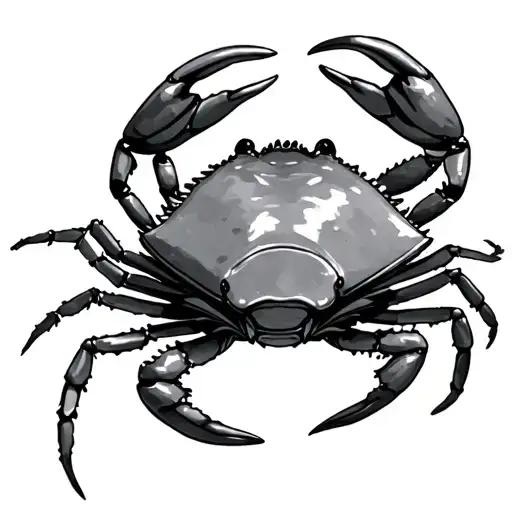 Crab Cancer tattoo design idea