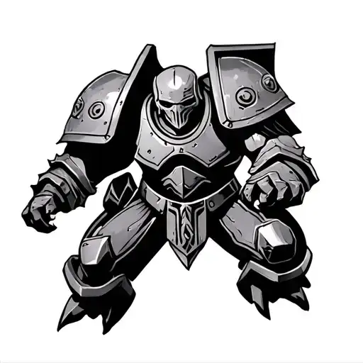 warhammer 40k tattoo design idea