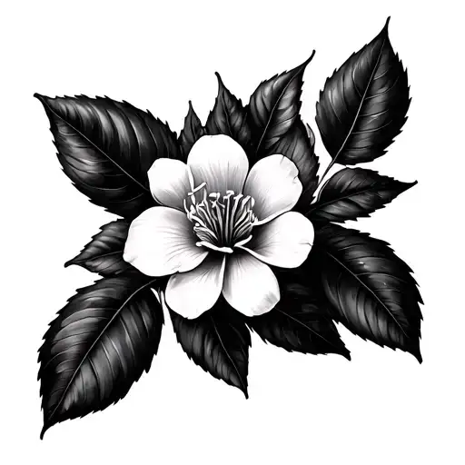 Mimosa tattoo design idea