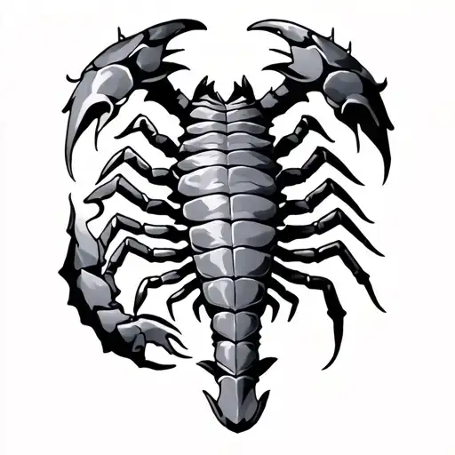 Scorpio In Japanese tattoo design idea