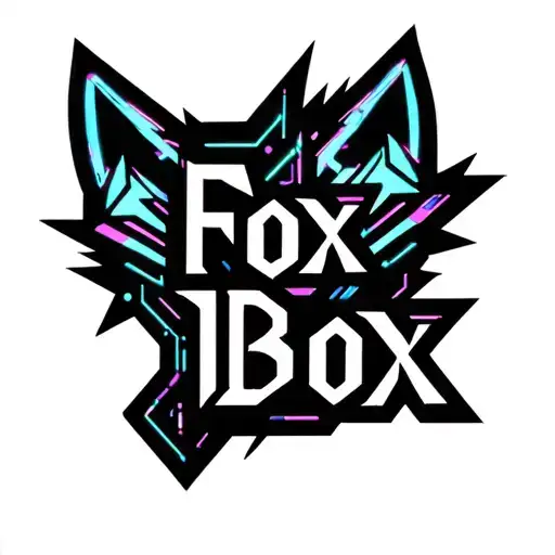 "Fox Box" "Fox Box" Mechanical Fox Box logo tattoo design idea