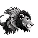RAHA and Lion Off Lion King tattoo design idea
