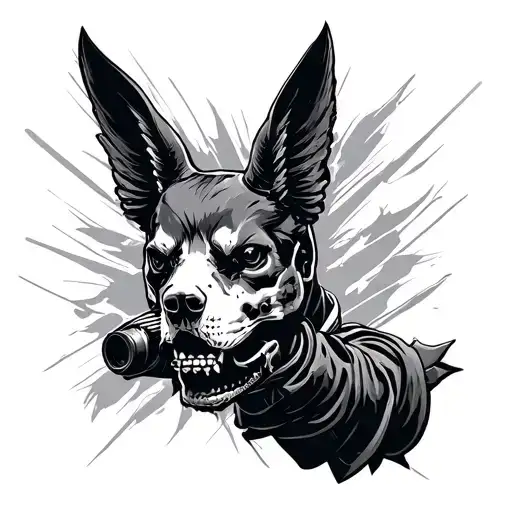 CSGO Vertigo 51 tattoo design idea