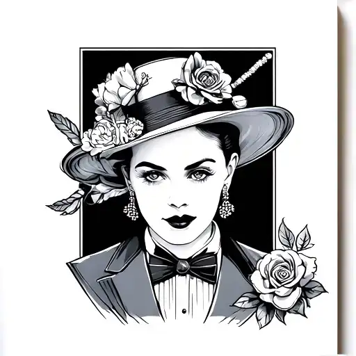 Great Gatsby tattoo design idea