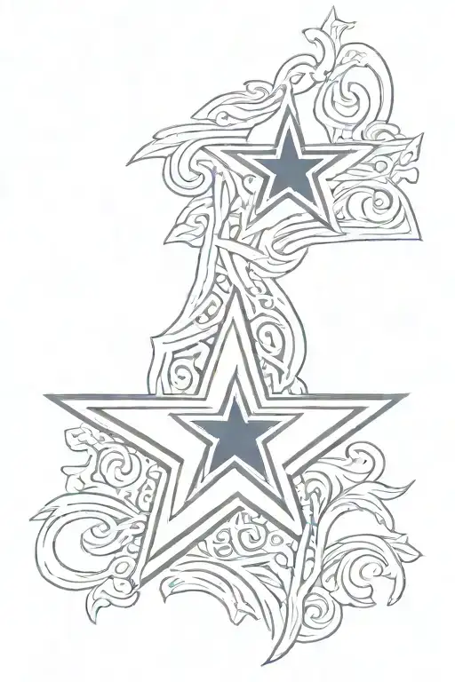 memorial for Dad, Dallas cowboys and bud light beer tattoo design idea