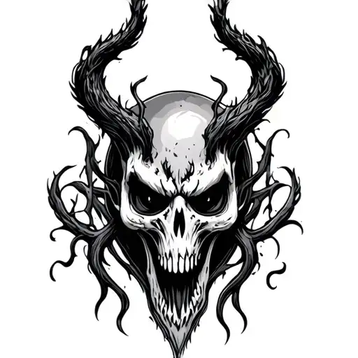 Fear No Evil tattoo design idea