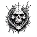 Fear No Evil tattoo design idea