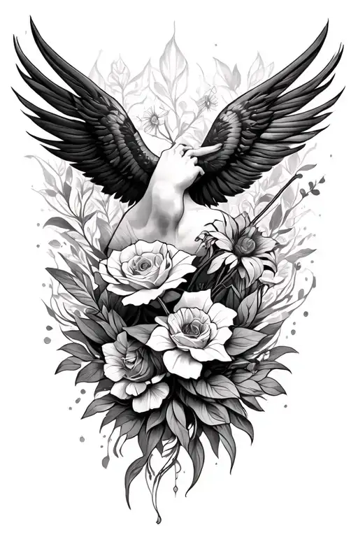 keeping your faith and trusting the process tattoo design idea