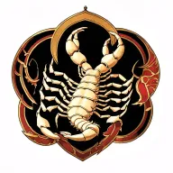 Scorpio Libra tattoo design idea