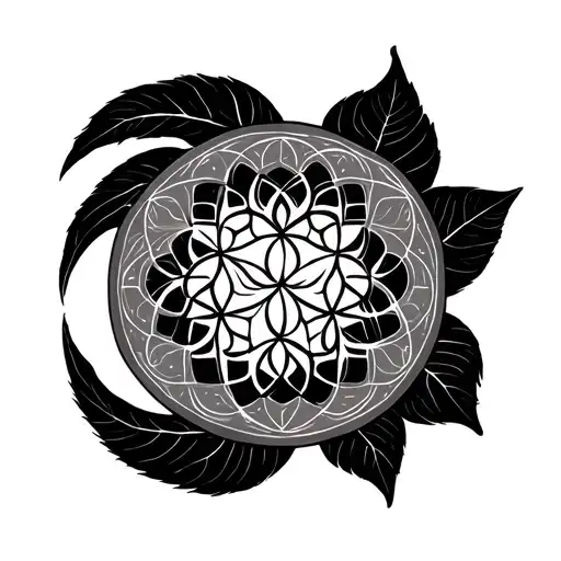 369, seed of life, fruit of life, flower of life.  tattoo design idea