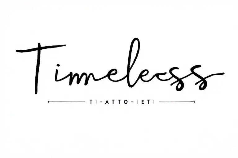 "Timeless " skyline tattoo tattoo design idea