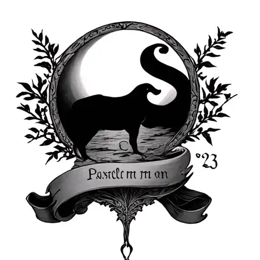 Psalm 23 tattoo design idea