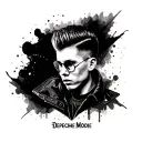 Depeche Mode tattoo design idea