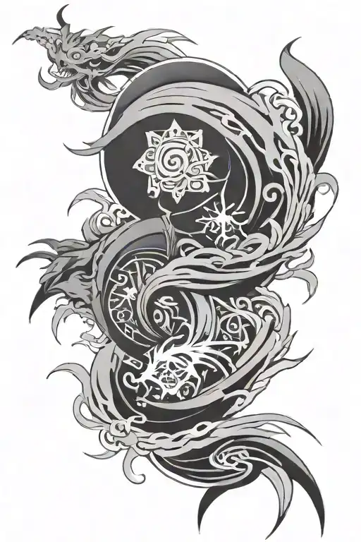 akatsuki tattoo design idea