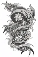 akatsuki tattoo design idea