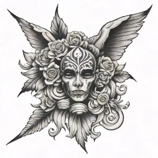 ptsd inside myself tattoo design idea