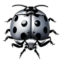 Ladybug tattoo design idea