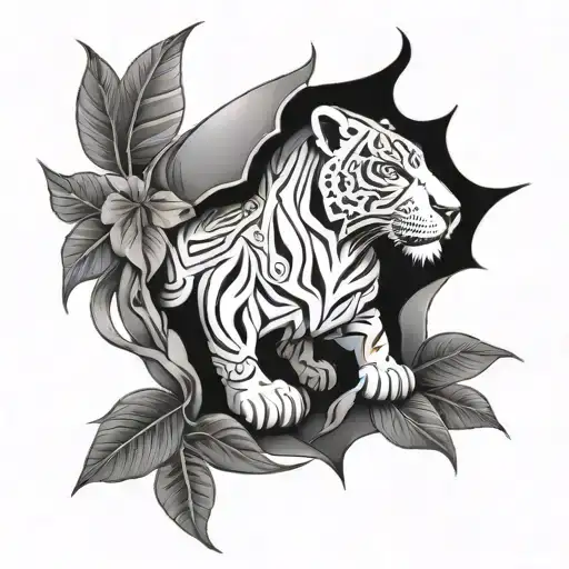 Jumanji tattoo design idea
