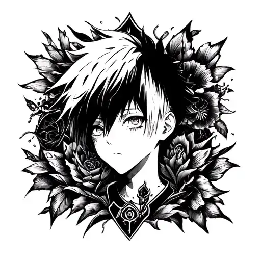 Killua Zoldyck tattoo design idea