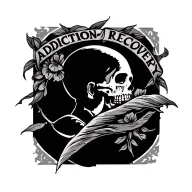 Addiction Recovery tattoo design idea