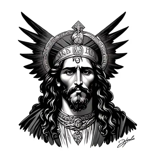 San Judas Tadeo tattoo design idea