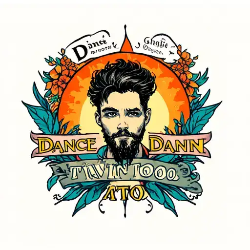 Dance Gavin Dance tattoo design idea