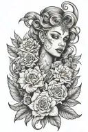 lillith tattoo design idea