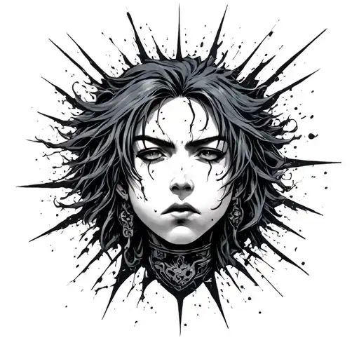 isagi yoichi destroy yourself tattoo design idea