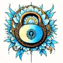 Michael kaiser de  blue lock tattoo design idea
