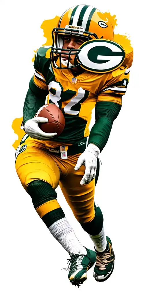 packers logo with lambeau field tattoo design idea