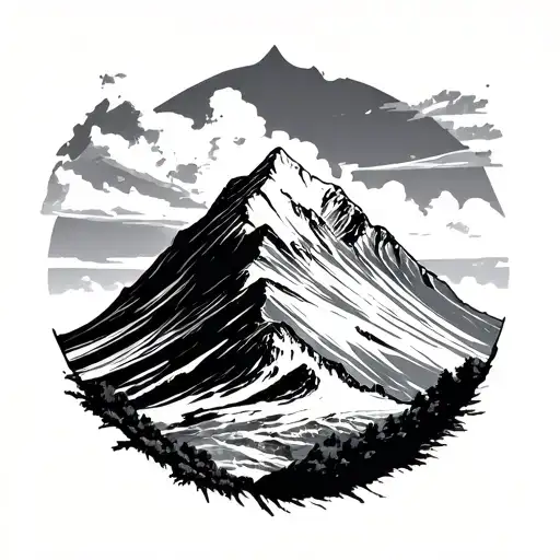 Kilimanjaro tattoo design idea