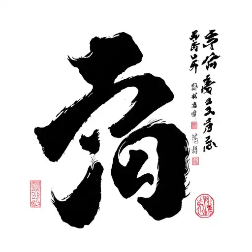 Kaizen Kanji tattoo design idea