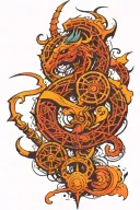 Combine Scorpio Sagittarius Libra Tattoo inspired tattoo design idea